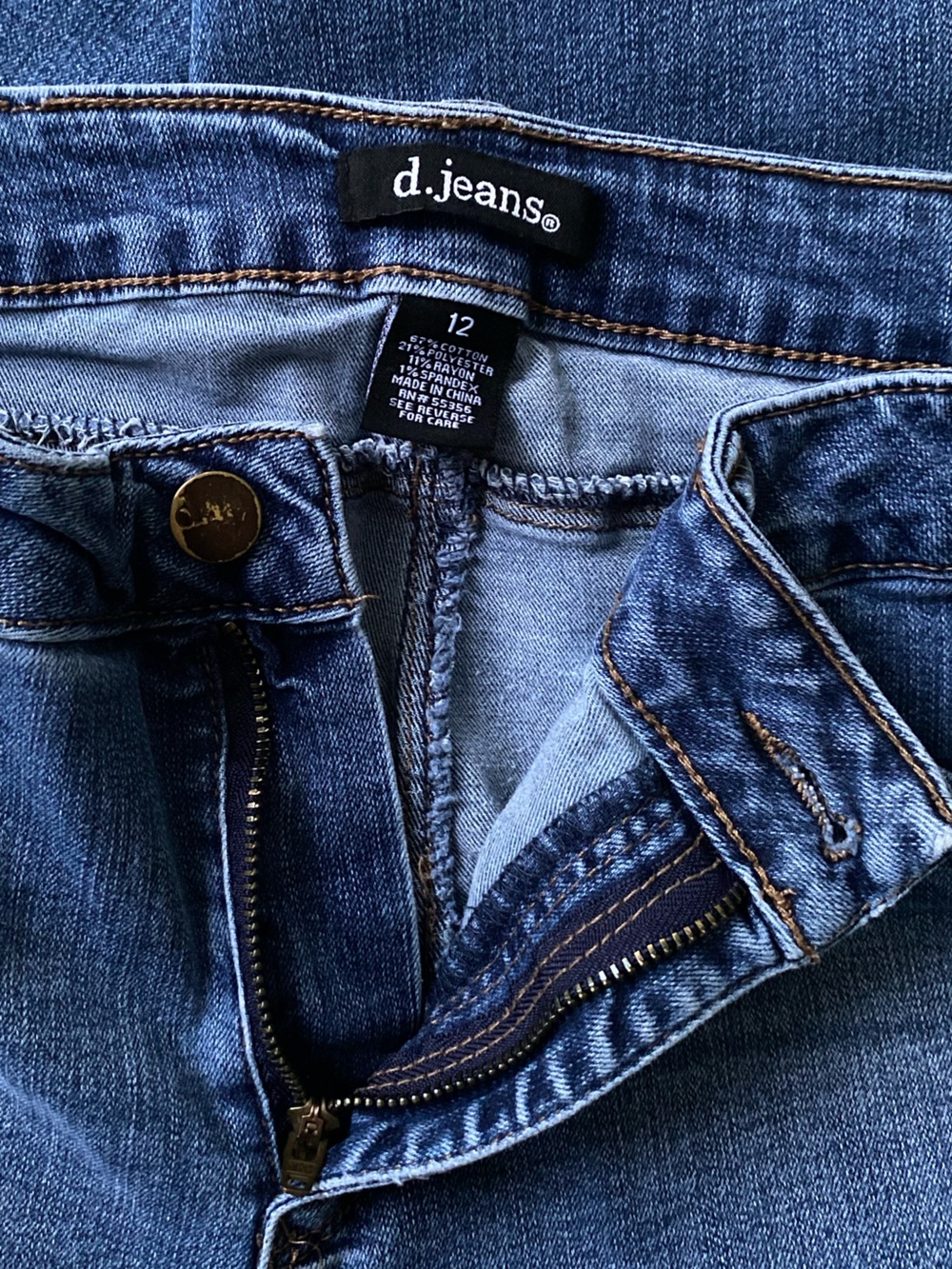 d. jeans Women’s Medium Blue Skinny Jeans
